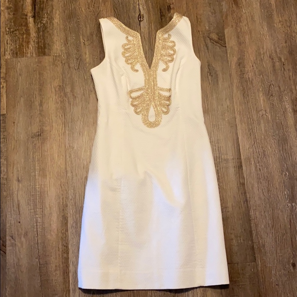 Lilly Pulitzer white dress